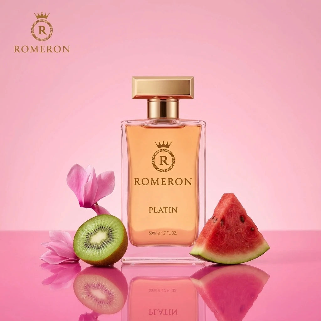 Дамски парфюм Romeron PLATIN 279, 50 мл, с нотки на диня, киви и циклама